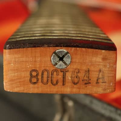all original 1964 Fender Pre-CBS Musicmaster II RED image 22