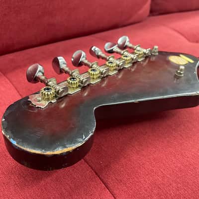 Teisco S-Style Electric Guitar - Sunburst image 10