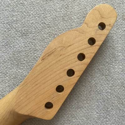 Maple Wood Electric Guitar Neck, Rosewood 22 Frets Fingerboard image 9