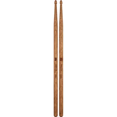 Meinl Waxed 5A Drumstick Hickory Medium-Heavy Acorn tip Pair image 5