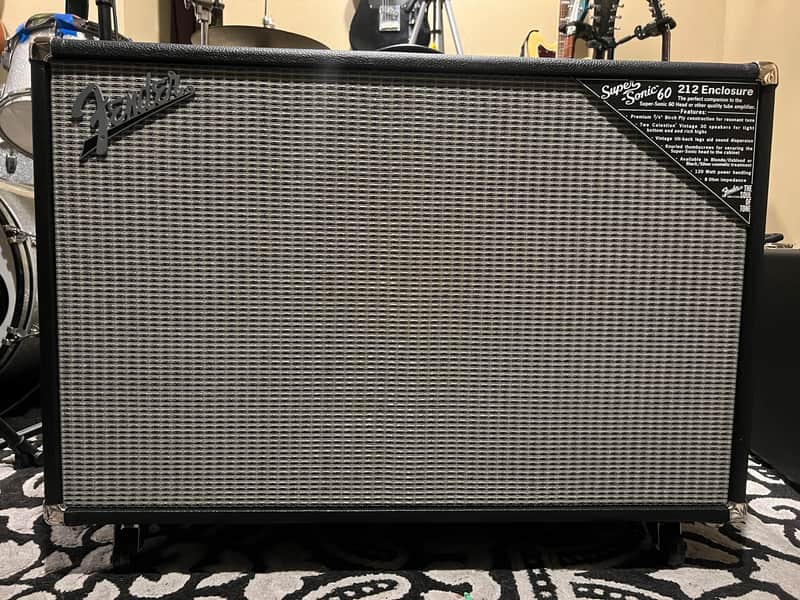 Fender Super-Sonic 60 212 Enclosure 120-Watt 2x12" Guitar Speaker Cabinet image 1