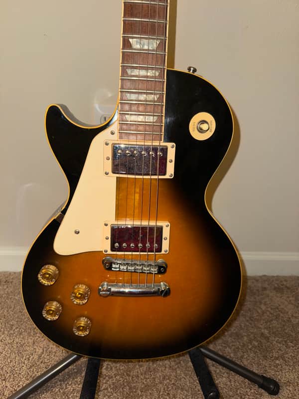 1997 Left-Handed Gibson Les Paul-Tobacco Burst