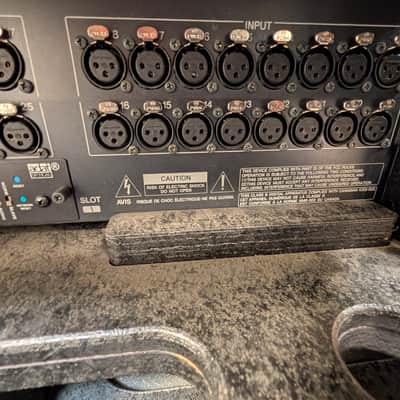 Yamaha LS9-32 with Dante-MY16-AUD2 and Dugan-MY16 Automixer cards, flightcased. image 17