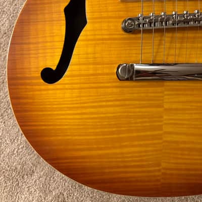 Epiphone Les Paul Standard Florentine Pro 2014 - Honey Burst image 8