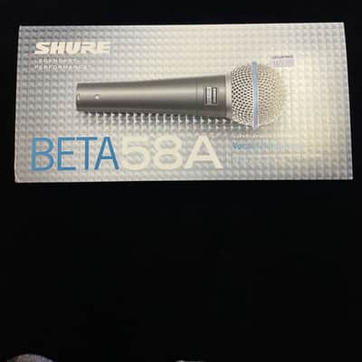 Shure BETA 58A Handheld Supercardioid Dynamic Microphone 1996 - Present - Black image 1