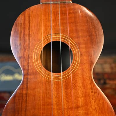 Vintage 1920s Kumalae Soprano Ukulele All Koa All Original with Case 21" 12 Fret image 5