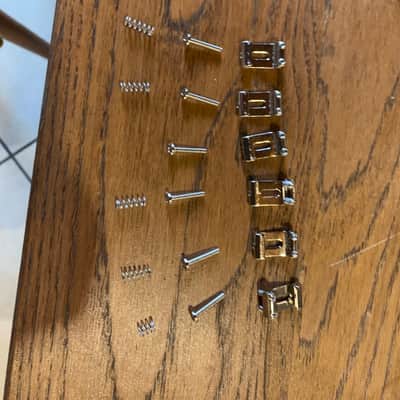 Gotoh GE101TS Stratocaster Tremolo Bridge – Steel Block – Vintage Spacing - Full kit image 8