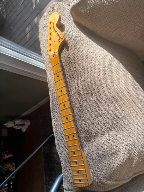 Immagine Fender Stratocaster 3-Bolt Neck 1974  Maple - 1