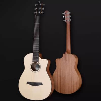 Furch Traveler guitar Pioneer-EM a Engelmann spruce / African mahogany,  High-protection gigbag included! image 3