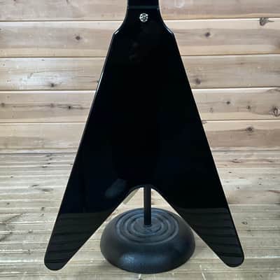 Epiphone Jimi Hendrix "Love Drops" Flying V Left Handed Electric Guitar - Ebony image 4