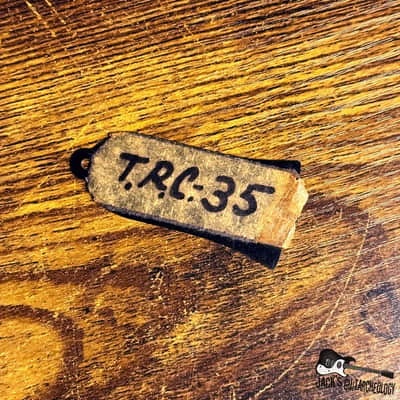 Gibson Single Ply Truss Rod Cover *NOS* (1960s - Black) image 3