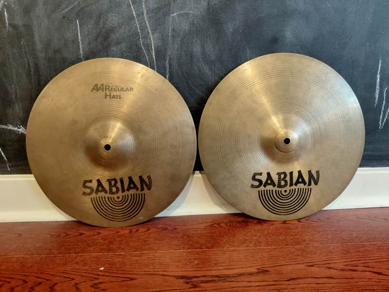 Sabian AA Regular Hats 14" 980g 1525g image 1