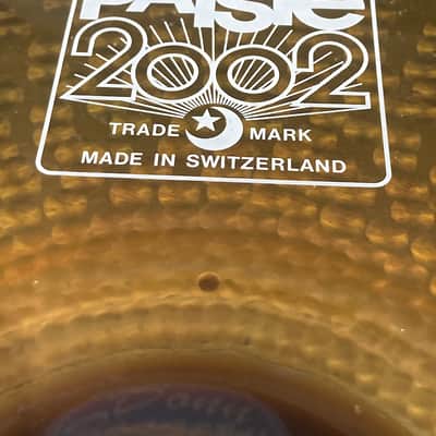 Paiste Scott Rockenfield's Queensrÿche, 19" Rude, 2002 Crash/Ride, Cracked, Autographed! (#5) 1990s image 4