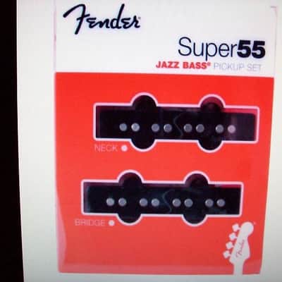Fender  Super 55 Split Coil Jazz Bass Pickup Set/ New both Pickups! image 3