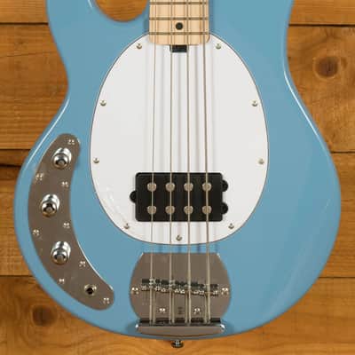 Sterling RAY4LH SUB Series StingRay Bass - Chopper Blue - Left-Handed image 10