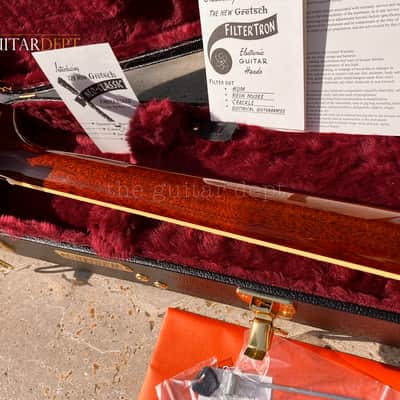 ✮AMAZING✮2023 Gretsch G-6134T GQM Limited Edition PENGUIN✮QUILT FORGE GLOW✮£3899 image 16
