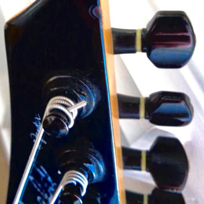 Fender   Heartfield Talon V 1991 Chrome Red MIJ FujiGen Factory Dimarzio Floyd Vinnie Moore Satchel image 13