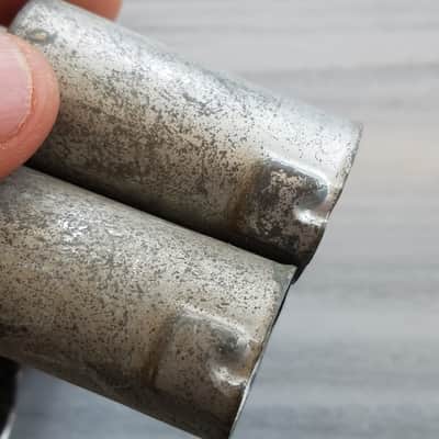 Elco Pair (2) Tube Shields 12AX7 9-pin J-Slot TS103U02 mil spec J50-01 Vintage Vacuum 1950s-1960s image 8