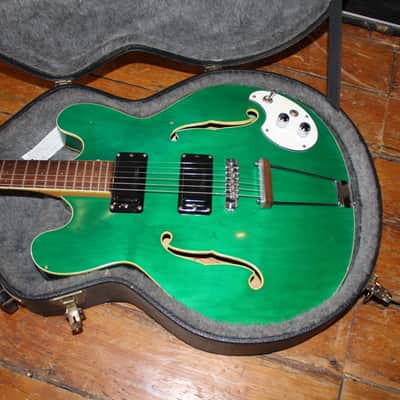 Mosrite Celebrity III Rare Translucent Green late 1960s image 2