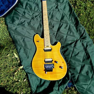 Peavey EVH Wolfgang with Floyd Rose 2004 - Transparent Amber w/paperwork image 3