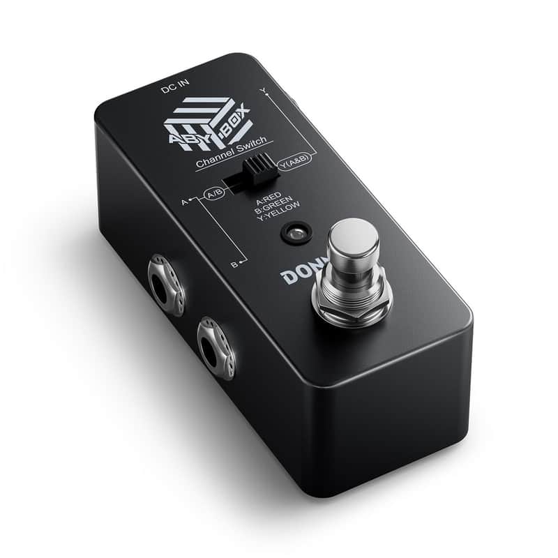 Donner ABY Box Line Selector AB Switch Mini Guitar Effect Pedal True Bypass image 1