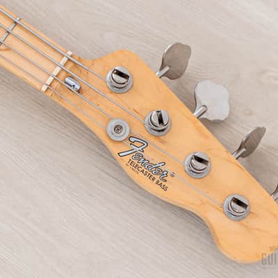 1972 Fender Telecaster Bass Blonde, Lightweight w/ Wide Range Humbucker, Case image 4