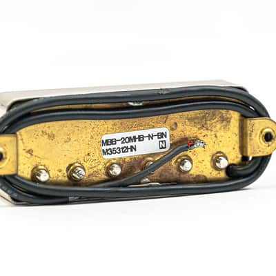 Mini Humbucker Pickup Set – Neck & Bridge – Satin Nickel – Korea-Made – New image 5