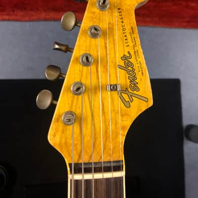 Fender Stratocaster Custom Shop 1960 Relic Limited Edition LP Blue/Sunburst 2016 - Lake Placid Blue over Sunburst image 3