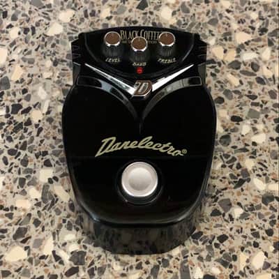 Danelectro DJ-21 Black Coffee Metal Distortion Pedal 2000s - Black image 2