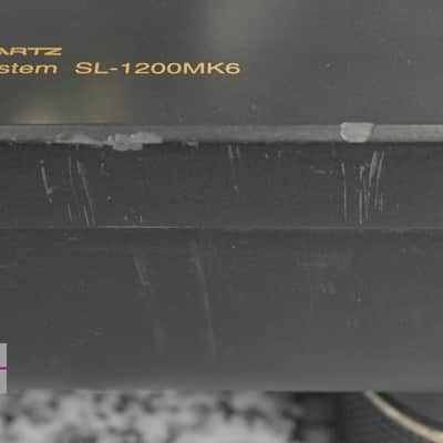 Technics SL-1200MK6 Black Direct Drive DJ Turntable in Good Condition. image 21