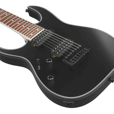 Ibanez RG7421EXL-BKF RG Electric Guitar 7-String Lefty - Black Flat image 6