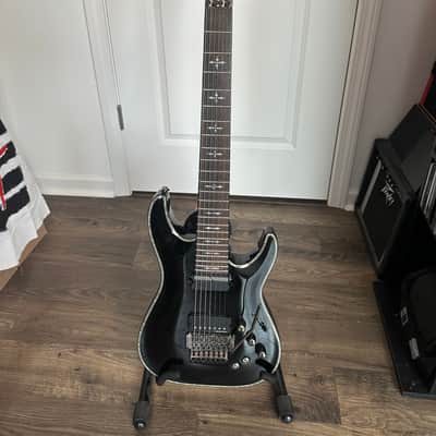 Schecter Hellraiser C-7 FR S Sustainiac 2013 - Present - Gloss Black image 1