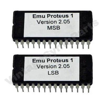 E-Mu Proteus 1 Version 2.05 Firmware OS Update Upgrade Eprom Emu Rom