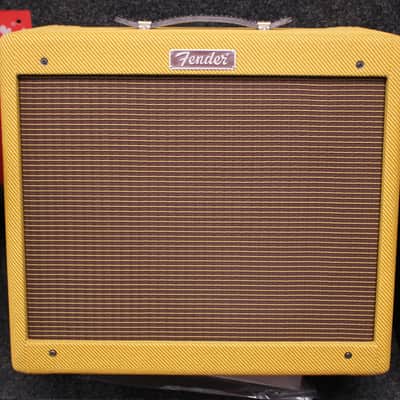 2025 Fender Blues Junior Lacquered Tweed 15 Watt 1x12 Tube Guitar Combo Amp w/Footswitch image 1
