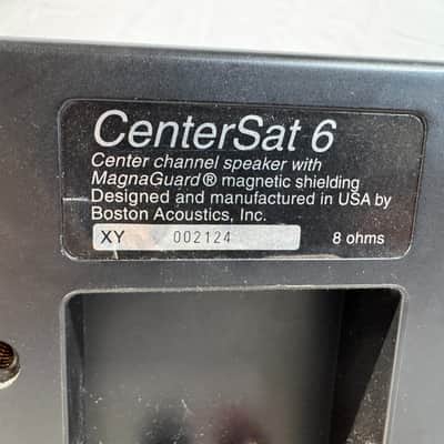 Boston Acoustics CenterSat6 Center Channel Speaker Home Theater Surround Sound image 6