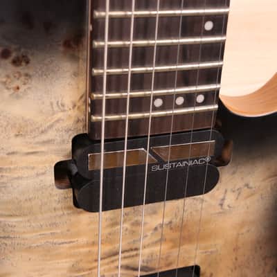 Schecter Reaper-6 FR S- Ebony Fingerboard, Satin Charcoal Burst image 5