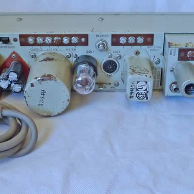Very Cool Webster Electric WSC 515 Tube Compressor Microphone Pre amp Altec 438 EMI RS 124 image 12