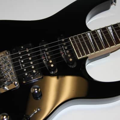 JACKSON DK2 DINKY MIJ  1996 2-Tone Black and w/tan neck image 15