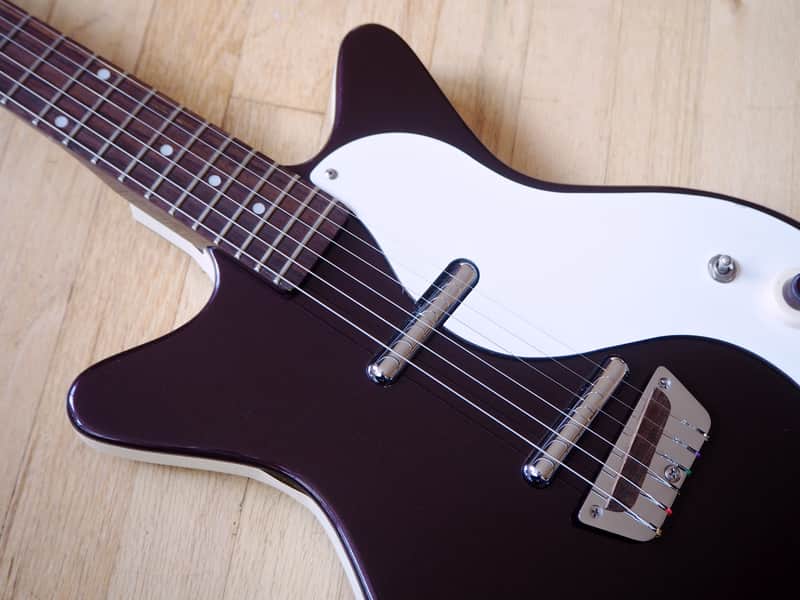 1990s Danelectro DC-59 Electric Guitar Vintage Reissue Purple DC2