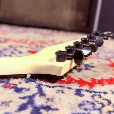 1985 B.C. Rich N.J. Series Warlock w/ Kahler - Made In Japan - Glitter Rock White image 24