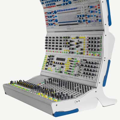 Tiptop Audio Mantis 3 Tier Studio Brackets Kit - White image 4