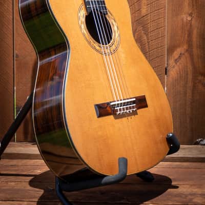 2016 Kris Barnett, Cedar Ziricote, Hybrid Fan Lattice Braced, Elevated Fingerboard , Soundport image 4