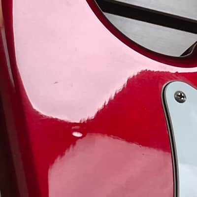 Fender Standard Stratocaster with S1 Tremolo with Maple Fretboard in Candy Apple Red w/OHSC image 6