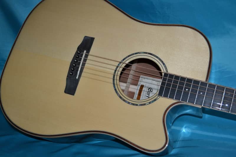 Cort MR-AS4 Acoustic Electric, Fishman Prefix Plus-T, Cort Hard Shell Case image 1