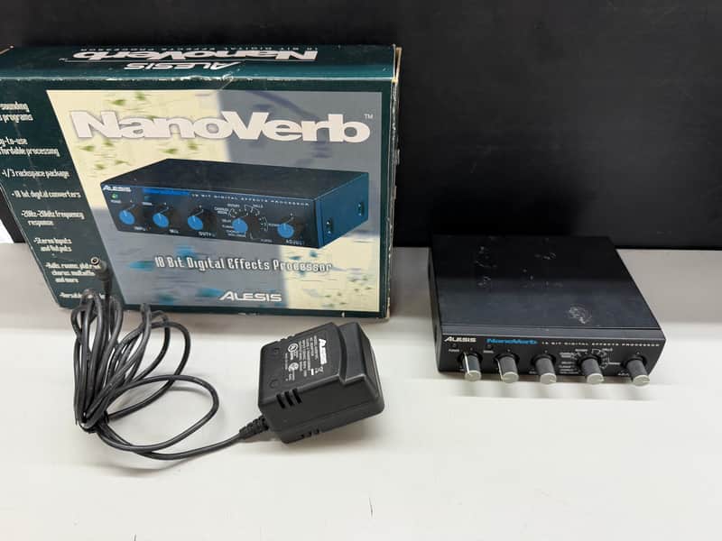 Alesis Nanoverb 18-Bit Digital Effects Processor | Reverb