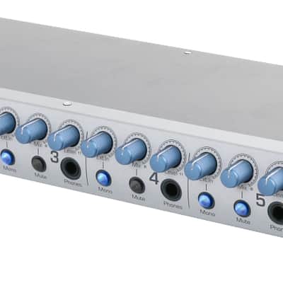 PreSonus HP60 6-Channel Headphone Mixing System Silver image 3