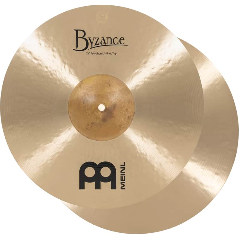 Meinl BYZANCE TRADITIONAL 15" POLYPHONIC HIHAT - B15POH image 1