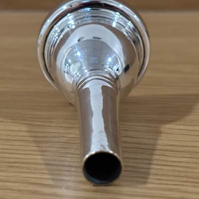 Bach 12c Trombone Mouthpiece - Silver plate image 4