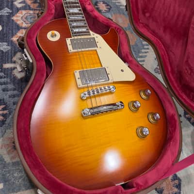 Epiphone "Inspired by Gibson Custom" '59 Les Paul Standard - Washed Cherry Sunburst image 1