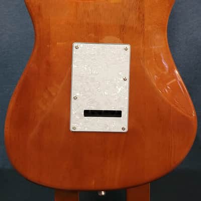 Tagima Stella DW-TAMB Electric Guitar - Transparent Amber image 3
